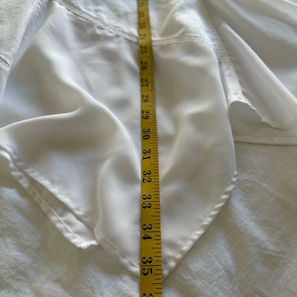 Chico's White Asymmetrical Skirt, size XL - Picture 13 of 14